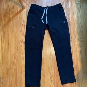 Figs Black Scrub Pants